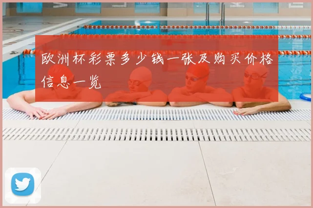 欧洲杯彩票多少钱一张及购买价格信息一览